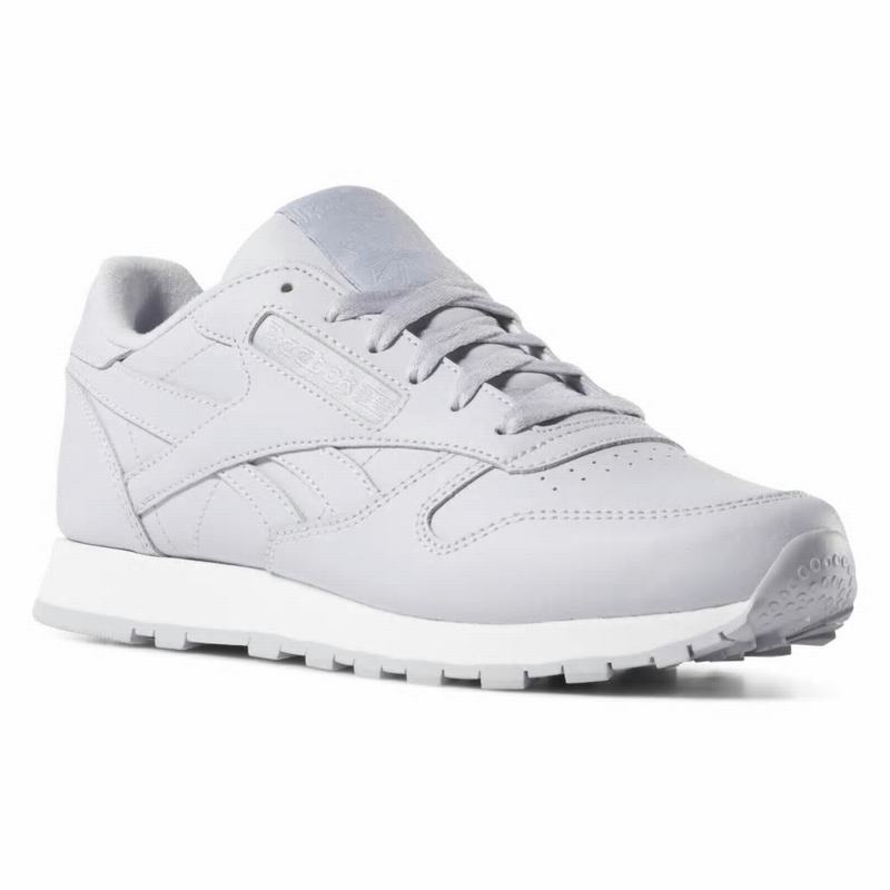 Reebok Classic Leather Tenisky Damske - Siva/Biele KF9680MK